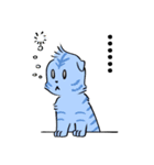 Wolf Father and Cat Daughter No.1 Ghost（個別スタンプ：17）