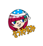 不思議な女の子。（個別スタンプ：2）