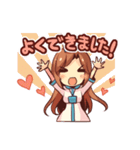 おくすりロコの頼子さん（個別スタンプ：14）