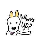 バセンジーミックス犬のボブ君（個別スタンプ：4）