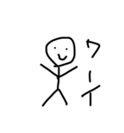 stick-human（個別スタンプ：1）