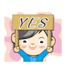 Y girl's life（個別スタンプ：3）