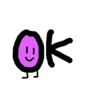 デカ文字さん（個別スタンプ：1）