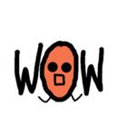 デカ文字さん（個別スタンプ：4）