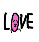 デカ文字さん（個別スタンプ：5）