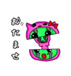着ぐるみをきたスイカ人間（個別スタンプ：6）