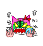 着ぐるみをきたスイカ人間（個別スタンプ：7）