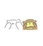 sirokumao＆marekumao（個別スタンプ：38）