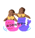 twin girls tsumukio2（個別スタンプ：30）