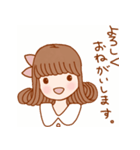 癒し系かわいい女の子スタンプ（個別スタンプ：23）