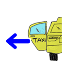taxi driver france version（個別スタンプ：18）