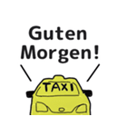 taxi driver German version（個別スタンプ：3）