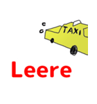 taxi driver German version（個別スタンプ：12）