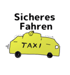 taxi driver German version（個別スタンプ：26）