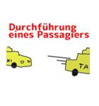 taxi driver German version（個別スタンプ：35）