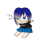 ななしちゃんのスタンプ（個別スタンプ：7）