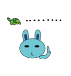 Blue Rabbit Family2（個別スタンプ：6）
