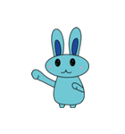 Blue Rabbit Family2（個別スタンプ：10）