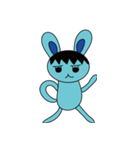 Blue Rabbit Family2（個別スタンプ：36）