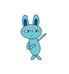 Blue Rabbit Family2（個別スタンプ：37）