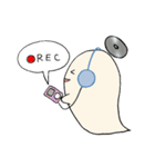 ロックなバンドマンのゆうれい ゼロくん（個別スタンプ：5）