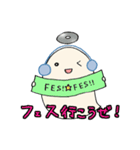 ロックなバンドマンのゆうれい ゼロくん（個別スタンプ：6）