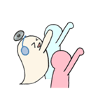 ロックなバンドマンのゆうれい ゼロくん（個別スタンプ：12）
