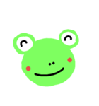 ケロケロかえる（個別スタンプ：1）