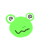 ケロケロかえる（個別スタンプ：4）
