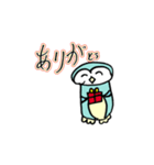 ペンギンのまめちゃん（個別スタンプ：1）