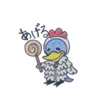 ニワトリペンギンだよ（個別スタンプ：5）