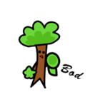 The daily life of a little tree man（個別スタンプ：3）