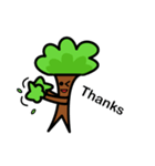 The daily life of a little tree man（個別スタンプ：6）