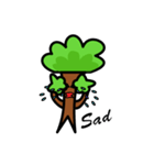 The daily life of a little tree man（個別スタンプ：8）