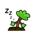 The daily life of a little tree man（個別スタンプ：11）