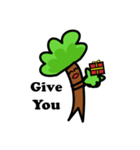 The daily life of a little tree man（個別スタンプ：12）