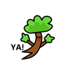 The daily life of a little tree man（個別スタンプ：14）