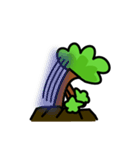 The daily life of a little tree man（個別スタンプ：16）