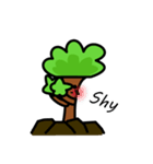 The daily life of a little tree man（個別スタンプ：17）