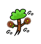 The daily life of a little tree man（個別スタンプ：20）