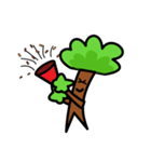The daily life of a little tree man（個別スタンプ：21）