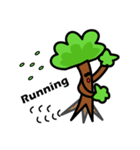 The daily life of a little tree man（個別スタンプ：24）