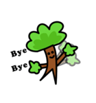 The daily life of a little tree man（個別スタンプ：26）