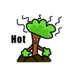 The daily life of a little tree man（個別スタンプ：33）