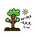 The daily life of a little tree man（個別スタンプ：35）