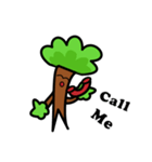 The daily life of a little tree man（個別スタンプ：36）