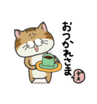 ぶちゃとらにゃんこ（関西弁多め）（個別スタンプ：4）