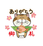 ぶちゃとらにゃんこ（関西弁多め）（個別スタンプ：5）