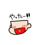 顔だけ顔子さん（個別スタンプ：30）