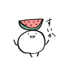 まるたろう(8月)（個別スタンプ：9）
